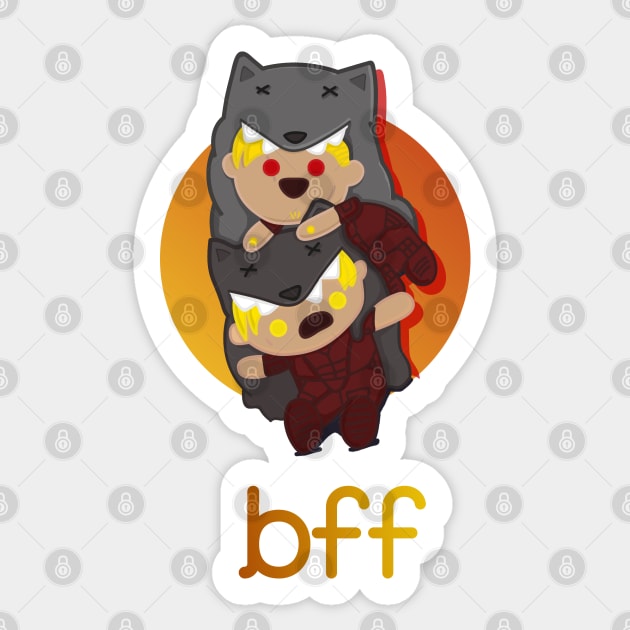 Best Friends Forever Sticker by am2c